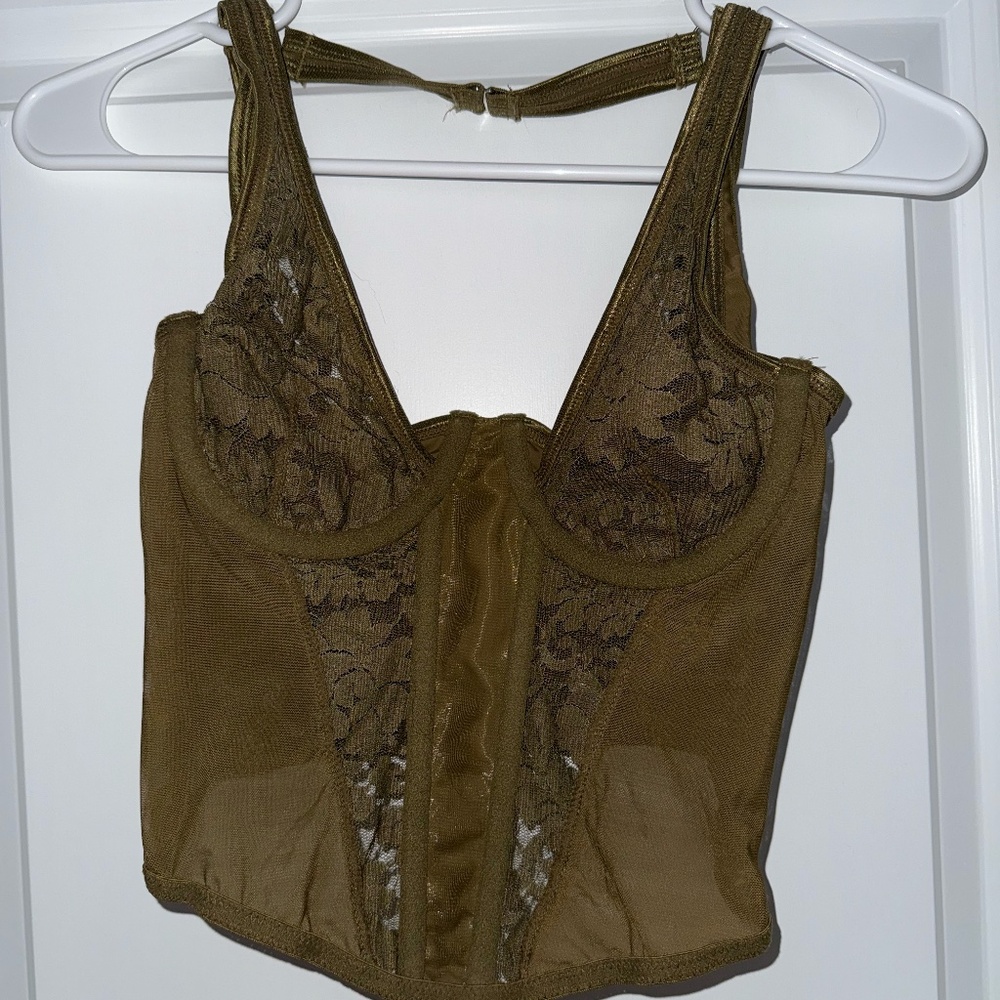 Urban Outfitters Women's Green Corset